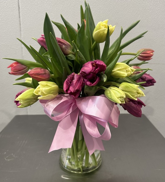 Mixed Tulips  from Peters Flowers in New York City